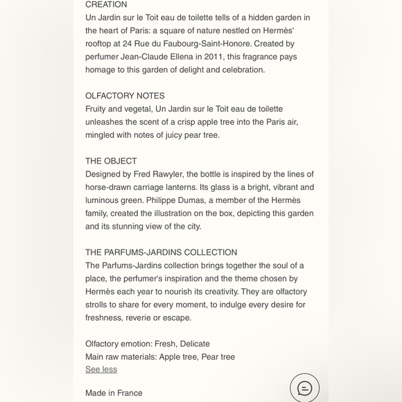🌿 Hermès Paris Un Jardin sur le Toit - Picture 3 of 3